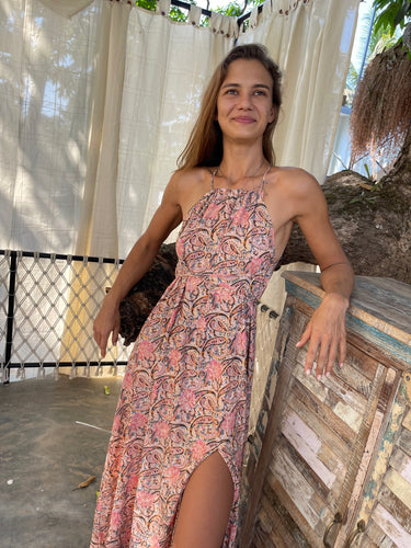 Vestido Largo Fizza rose